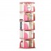 5 Tier 360° Rotating Stackable Shelves Bookshelf Organizer